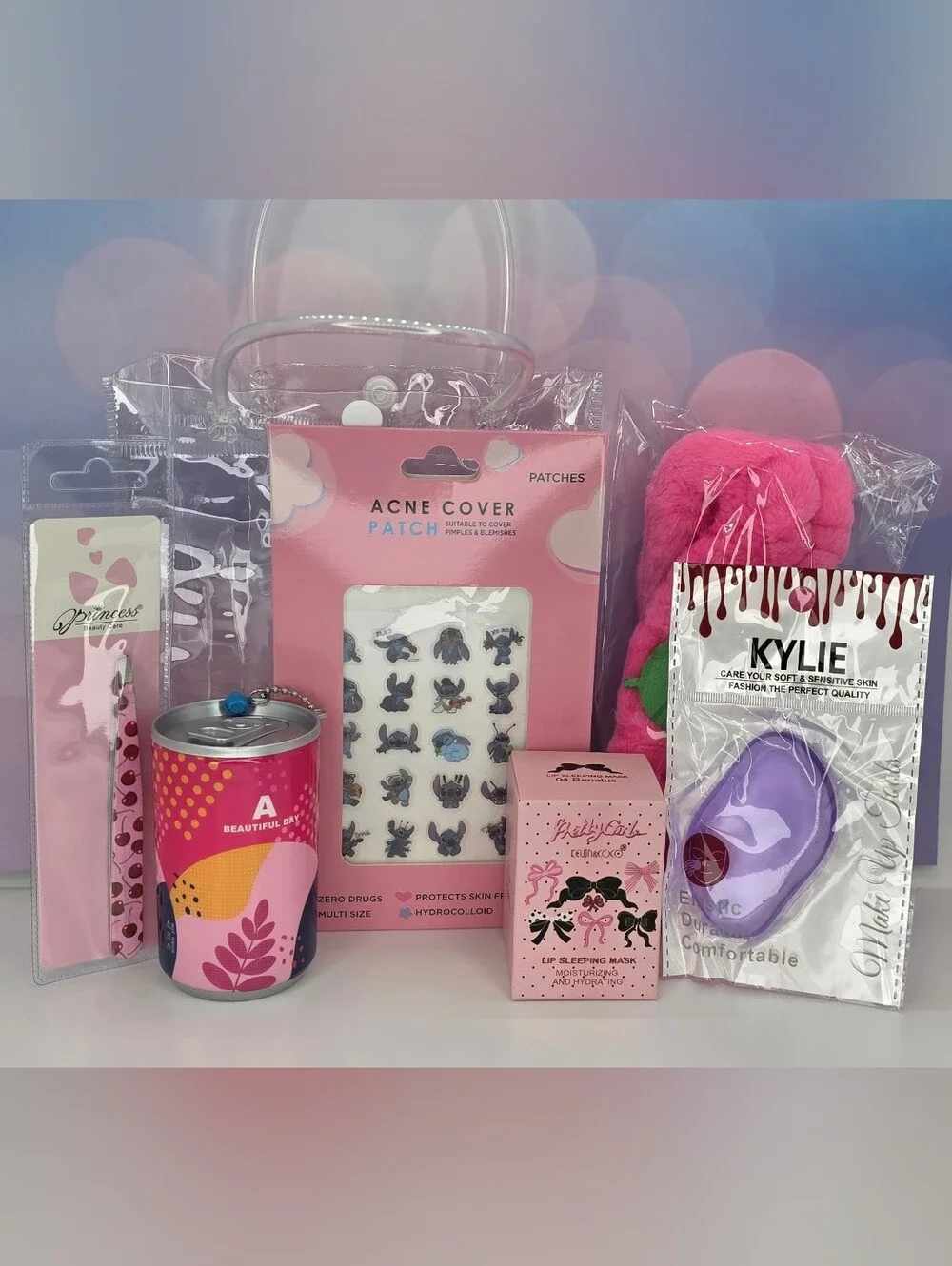Women's Pink Bath & Body Gift Set GS100